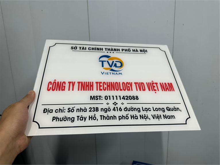 Biển mica trắng